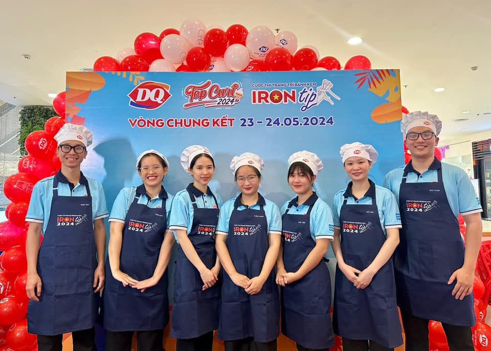 Các thí sinh tại Vòng chung kết Iron-tip 2024
